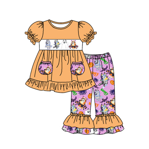 2024.5.2  GSPO1569 pre-order baby girl clothes cartoon dog girl halloween outfit