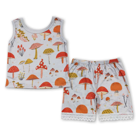 GSSO0346 toddler girl clothes girl summer shorts set