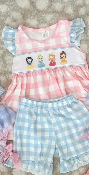 GSSO0692 RTS baby girl clothes princess toddler girl summer outfit 1