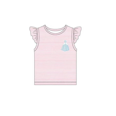 GT0580 pre-order baby girl clothes princess girl summer tshirt