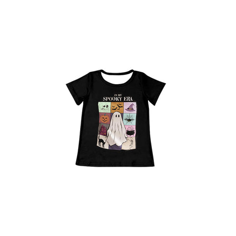 GT0588 pre-order baby girl clothes ghost girl halloween tshirt-2024.5.16