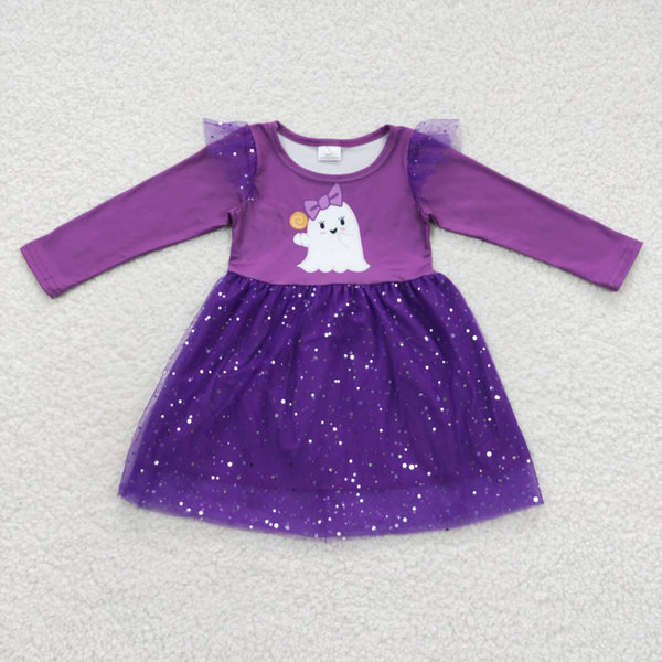 GLD0314 baby girl clothes ghost girl halloween dress