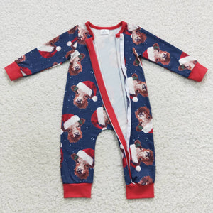 LR0597 baby boy clothes boy christmas romper