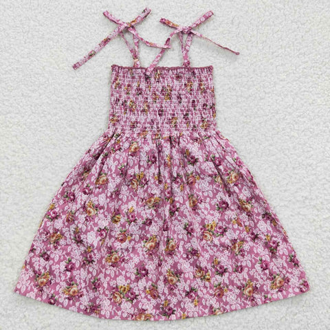 GSD0377 baby girl clothes 100% cotton girl summer dress