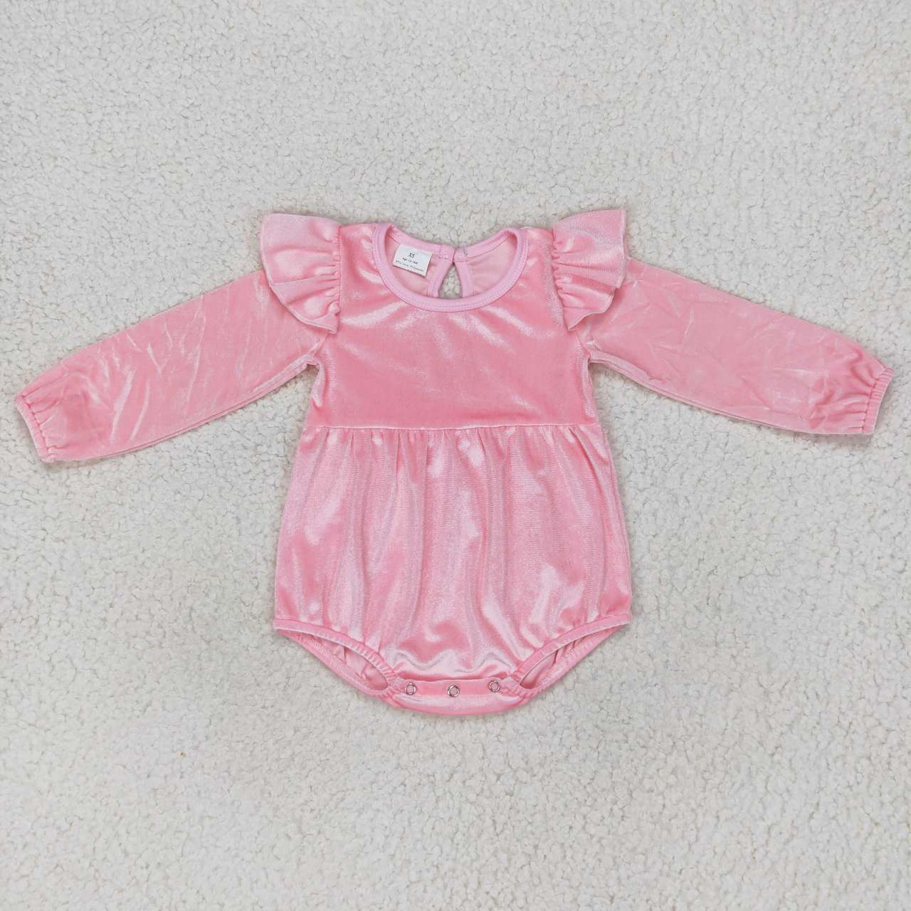 LR0686 kids clothes girls pink velvet winter bubble – Sue Lucky Kids ...