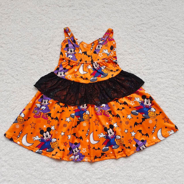 GSD0453 baby girl clothes girl halloween dress
