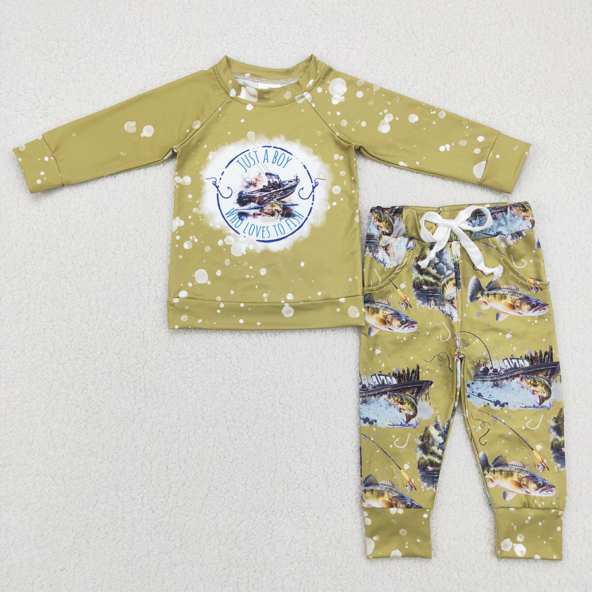 BLP0338 toddler boy clothes fish boy winter outfit