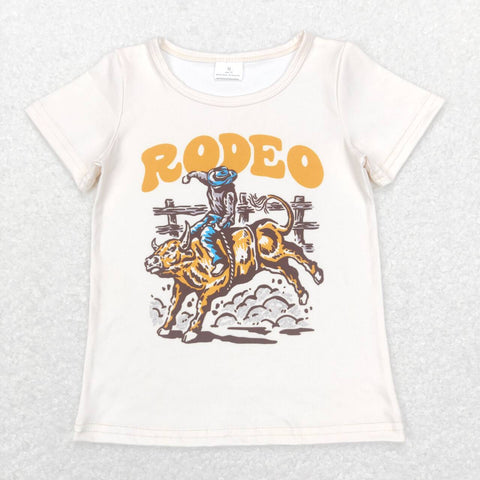 BT0515 toddler boy clothes rodeo boy summer tshirt western clothes toddler summer clothes