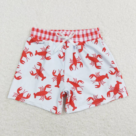 S0202 baby boy clothes crawfish boy summer swim shorts
