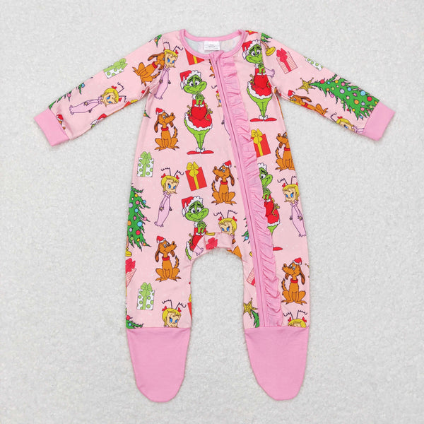 LR0806 baby girl clothes girl christmas romper