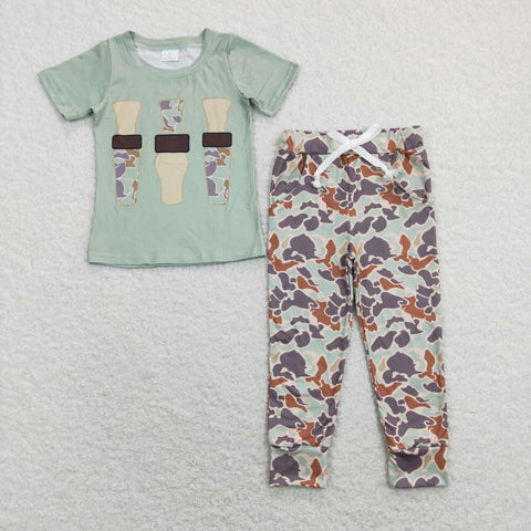 BSPO0342 baby boy clothes camo clothes toddler spring fall clothes