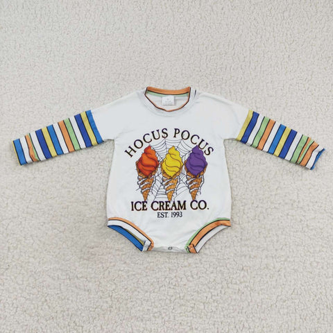 LR0497 baby clothes baby halloween bubble