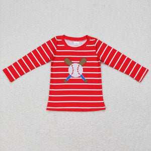 BT0387 toddler boy clothes baseball embroidery boy winter shirt top