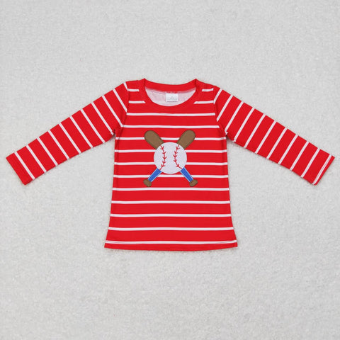 BT0387 toddler boy clothes baseball embroidery boy winter shirt top