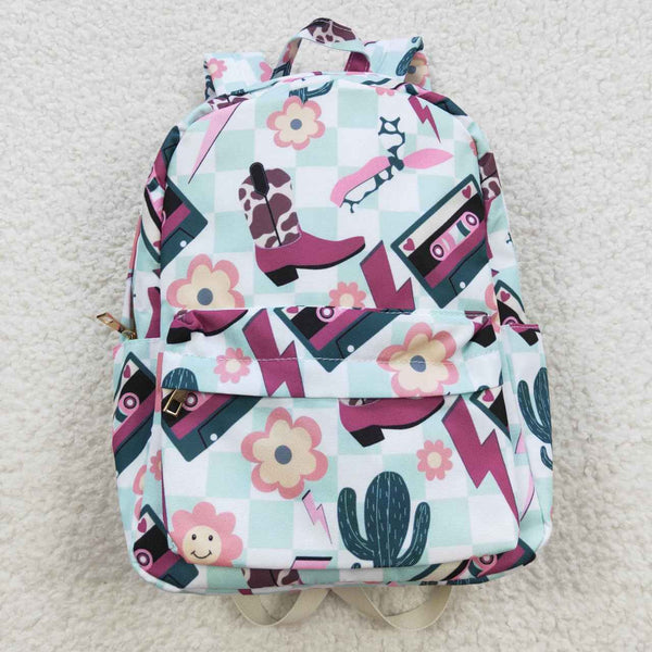BA0082 toddler backpack flower girl gift back to school preschool bag