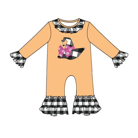 LR0434 pre-order baby girl clothes girl halloween romper