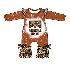 LR0624 pre-order baby clothes football baby girl winter romper