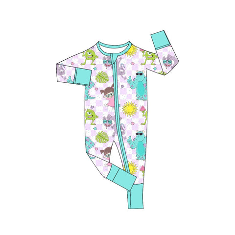 LR0988 pre-order baby girl clothes cartoon toddler girl winter romper-2024.5.27