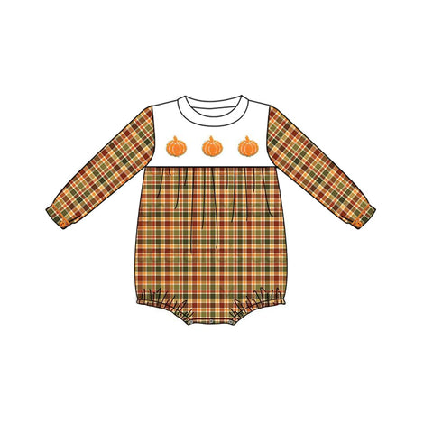 LR0992 pre-order baby boy clothes pumpkin  toddler boy winter bubble-2024.5.27