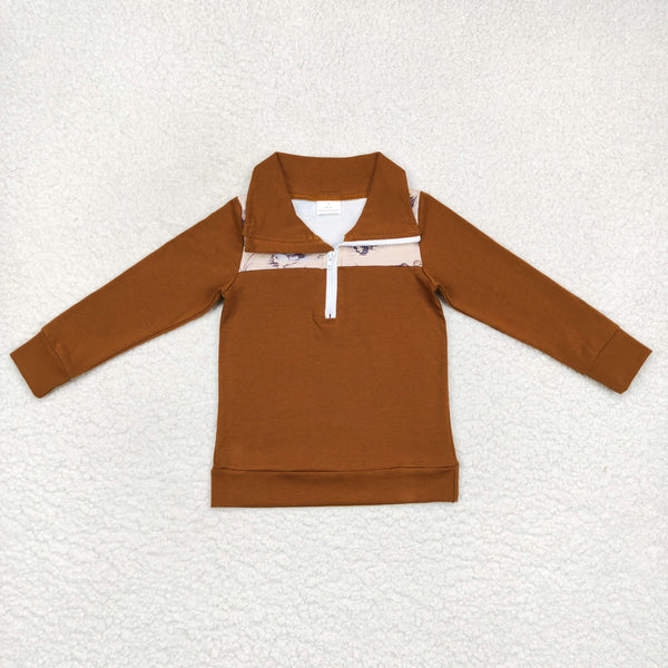 BT0343 toddler boy clothes mallard boy winter top