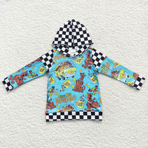 BT0300 toddler boy clothes cartoon boy winter hoodies top