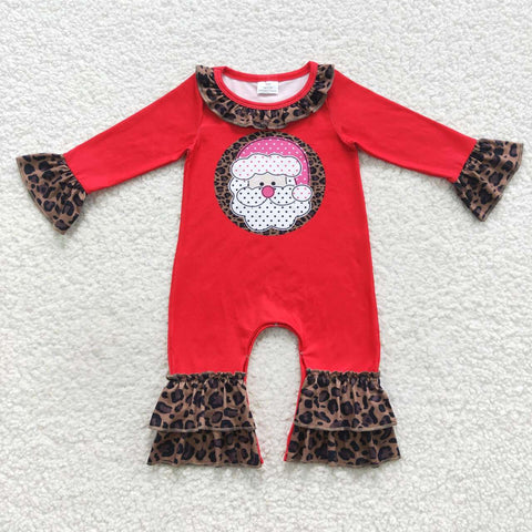 LR0435 baby girl clothes girl christmas romper