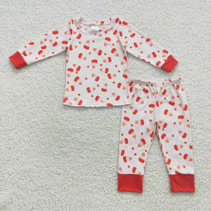 GLP0541 toddler clothes boy halloween pajamas set