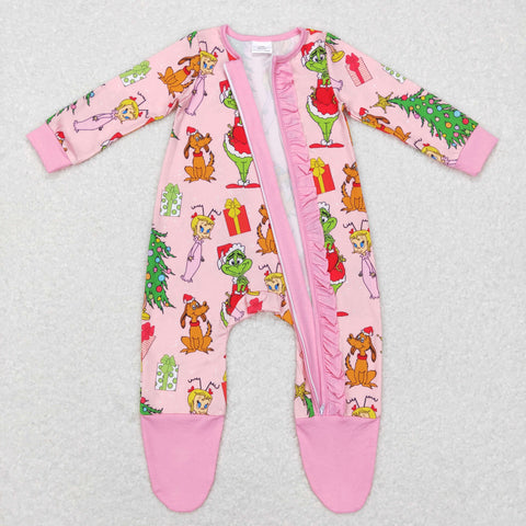 LR0806 baby girl clothes girl christmas romper