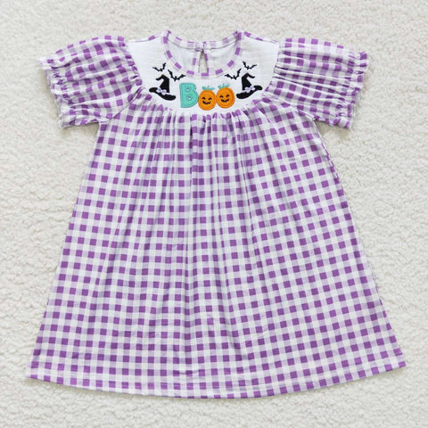 GSD0468 toddler girl clothes smock girl halloween dress
