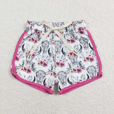 SS0122 toddler clothes western clothes cow summer shorts bottom baby summer clothes bottom