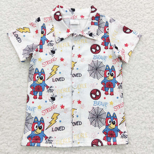 BT0223 toddler boy clothes cartoon summer tshirt boy summer top