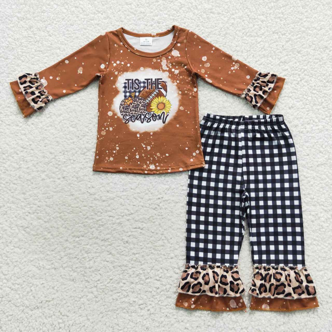 GLP0706 toddler boy clothes football girl winter outfit