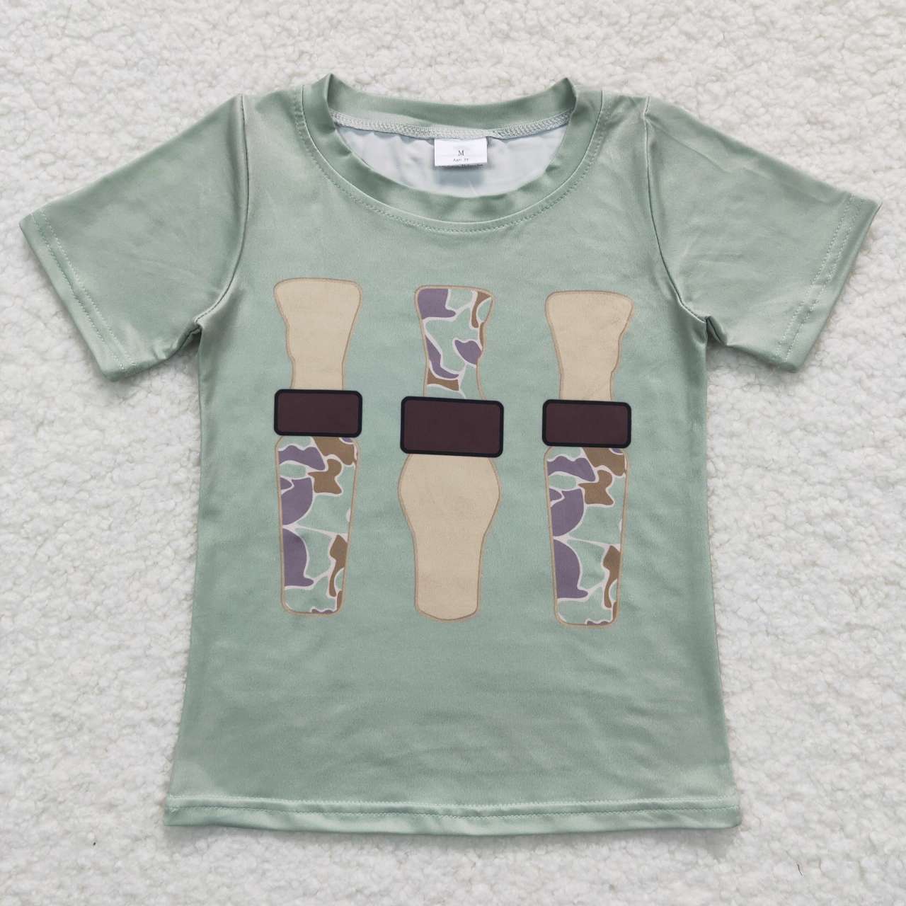 BT0374 RTS baby boy clothes farm boy summer tshirt