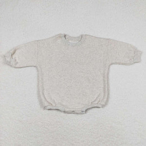 LR0926  RTS baby clothes orange sweater newborn winter bubble