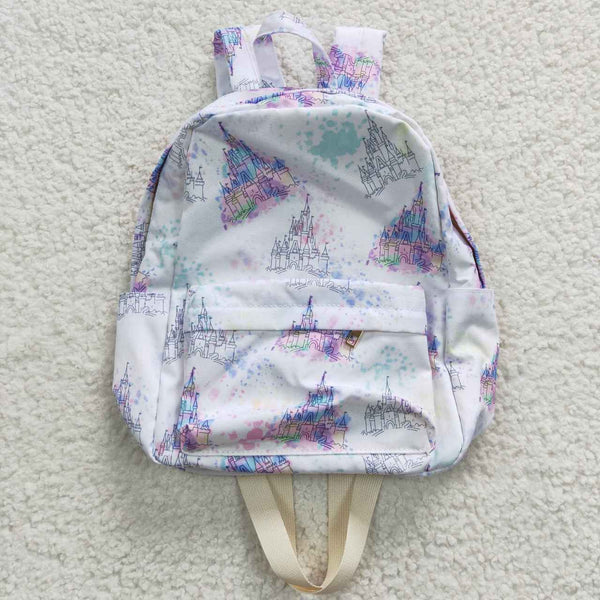 BA0079 toddler backpack flower girl gift back to school cow farm preschool bag