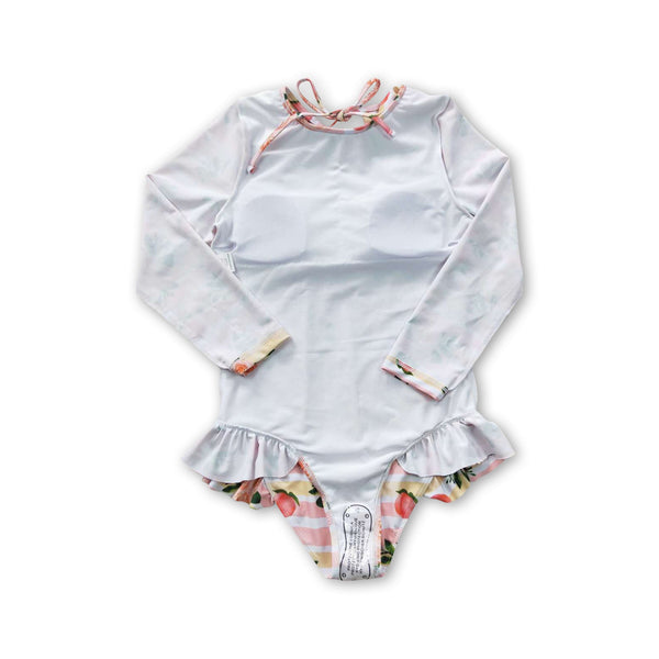 S0139 baby girl clothes girl swimwear toddler girl summer swimsuit 1