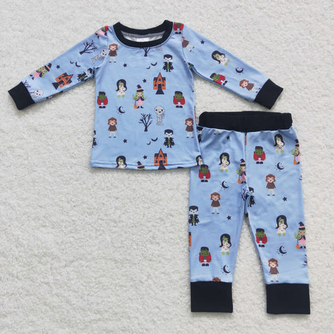 BLP0277 toddler boy clothes boy christmas outfit