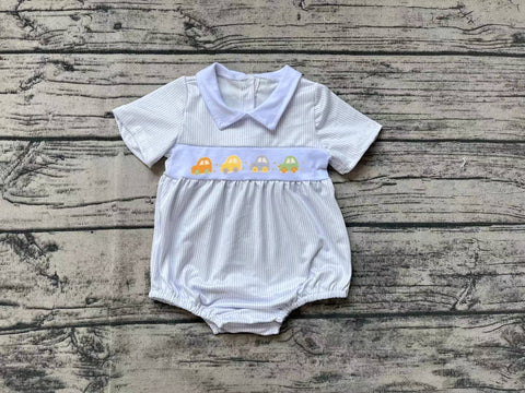 SR1077 pre-order baby girl clothes car toddler girl summer bubble （embroidery）