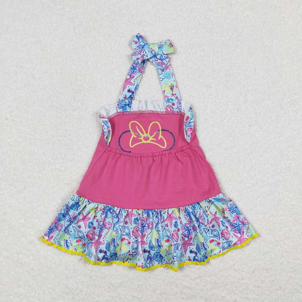 SR1346 RTS baby girl clothes cartoon mouse toddler girl summer bubble 1