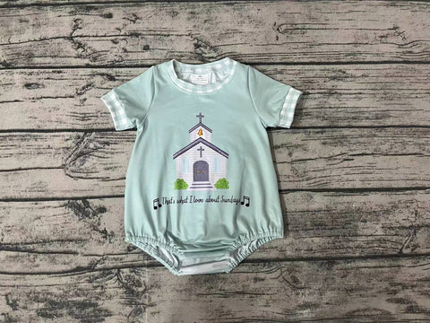 SR1530 pre-order baby boy clothes church toddler boy summer bubble （print）