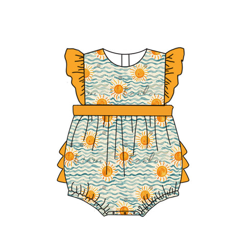 SR1616 pre-order baby girl clothes sunshine toddler girl summer bubble