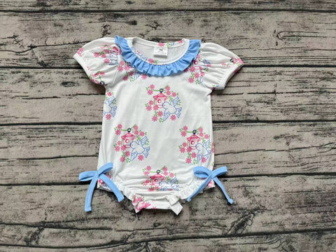 SR1627 pre-order baby girl clothes bird toddler girl summer bubble