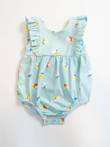 SR1728 pre-order baby girl clothes beach ball toddler girl summer bubble