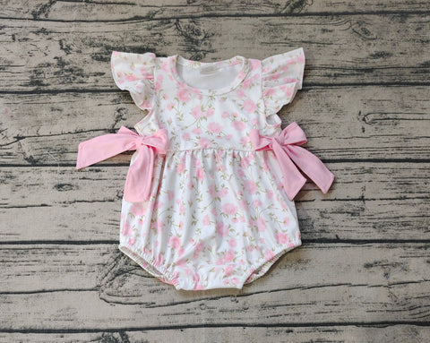 SR1765 pre-order baby girl clothes floral toddler girl summer bubble