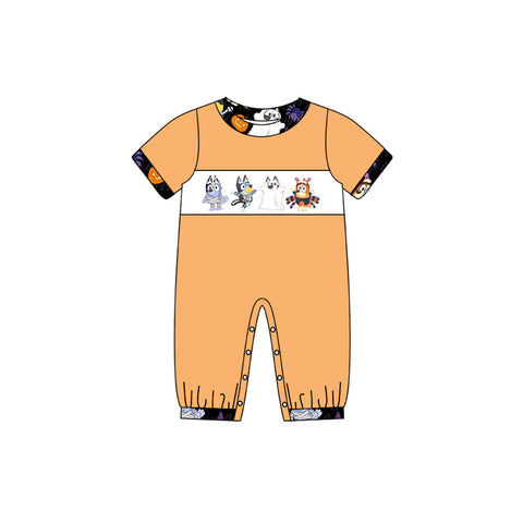 2024.5.2  SR1795 pre-order baby boy clothes cartoon dog toddler boy halloween romper