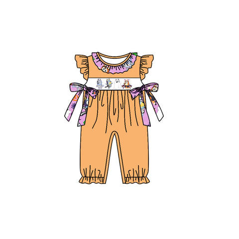 2024.5.2  SR1796 pre-order baby girl clothes cartoon dog toddler girl halloween romper