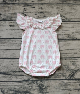 SR1825 pre-order baby girl clothes elephant toddler girl summer bubble-2024.5.15