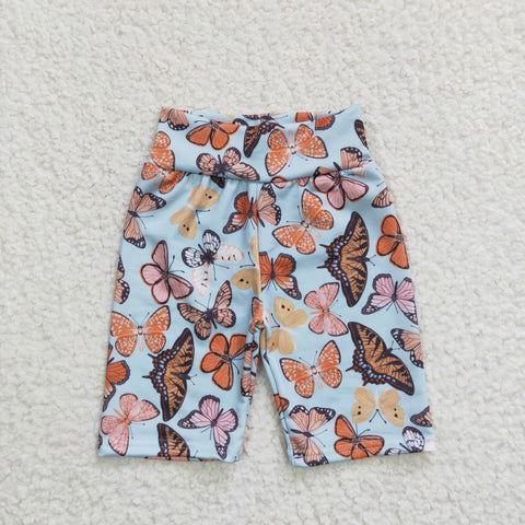 Girls sassy butterfly cycling short pants