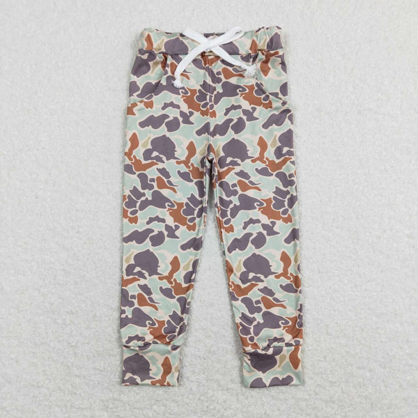 P0421 baby boy clothes camouflage boy winter pant