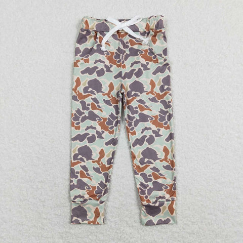 P0421 baby boy clothes camouflage boy winter pant